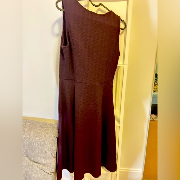 Dorothy Perkins Purple mid calf office dress UK 10 - Picture 2 of 2